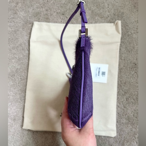 ❌❌ SOLD ❌❌💜JACQUEMUS- Purple Le Raphia ‘Le Bisou’ Bag - Picture 5 of 10